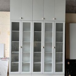 Tủ trưng bày sản phẩm gỗ công nghiệp MDF chống ẩm cánh kính GHF-7027